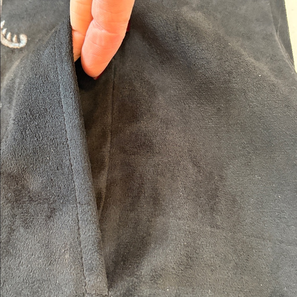 Powder River Outfitters Suede Like Coat-Duster Size Small - Picture 10 of 10